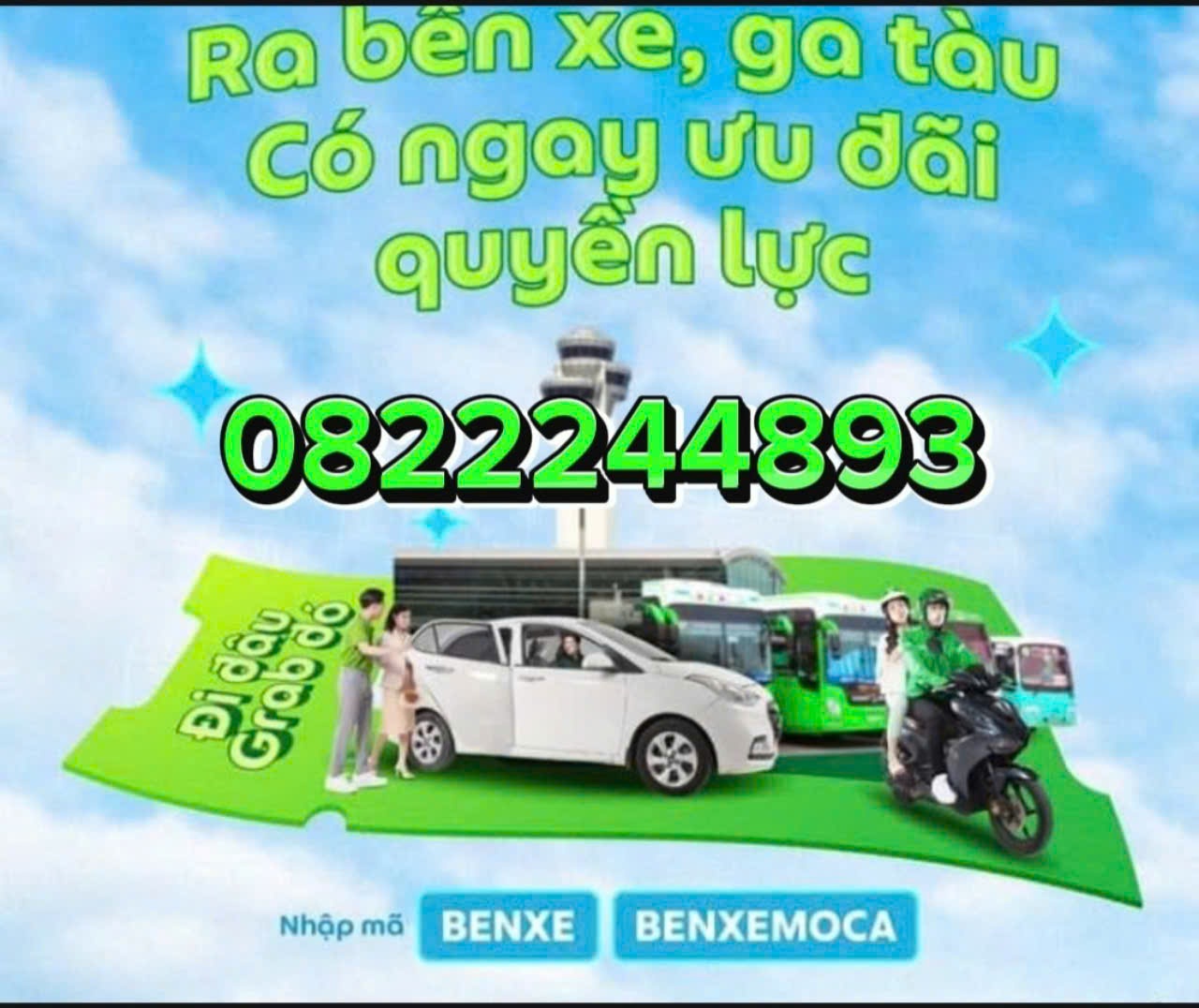 XE ÔM GRAB BÀU NĂNG DƯƠNG MINH CHÂU