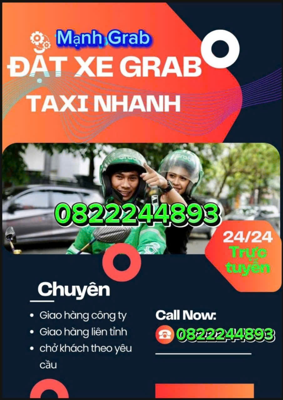 XE ÔM GRAB ĐỨC HÒA LONG AN