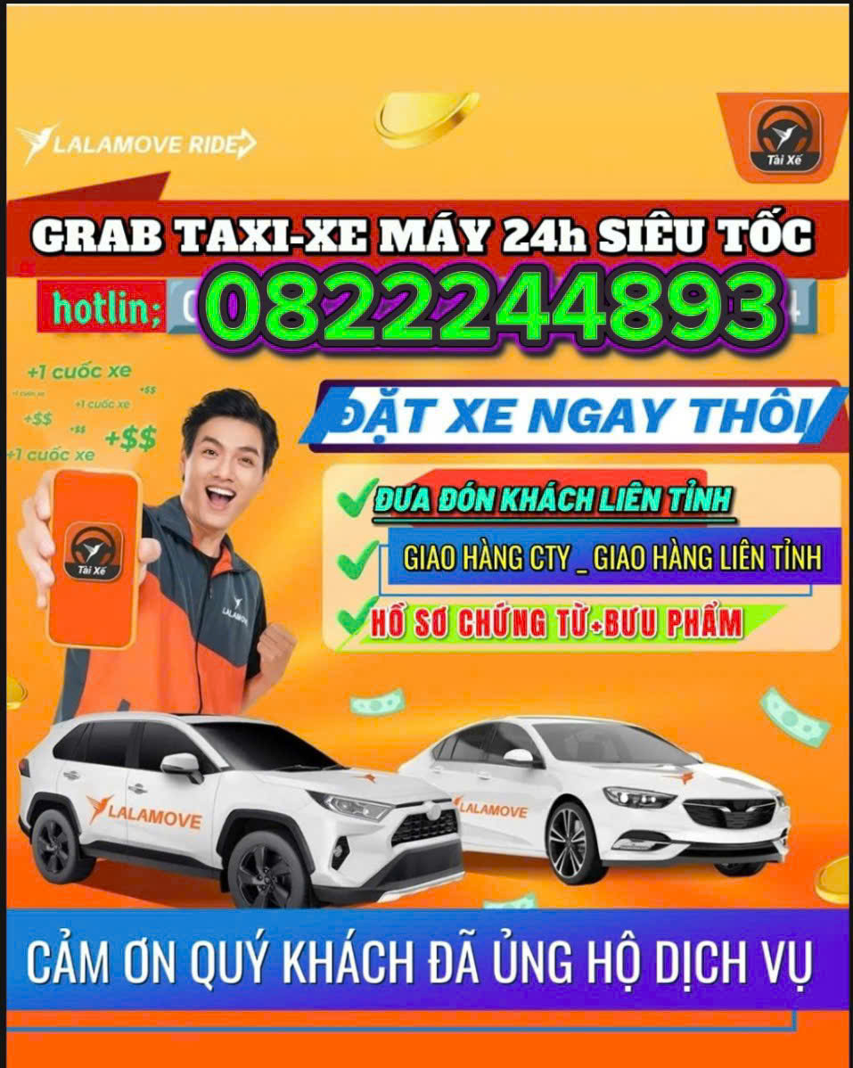 Dịch Vụ Xe Ôm Grab Phú Hòa Thủ Dầu Mộ