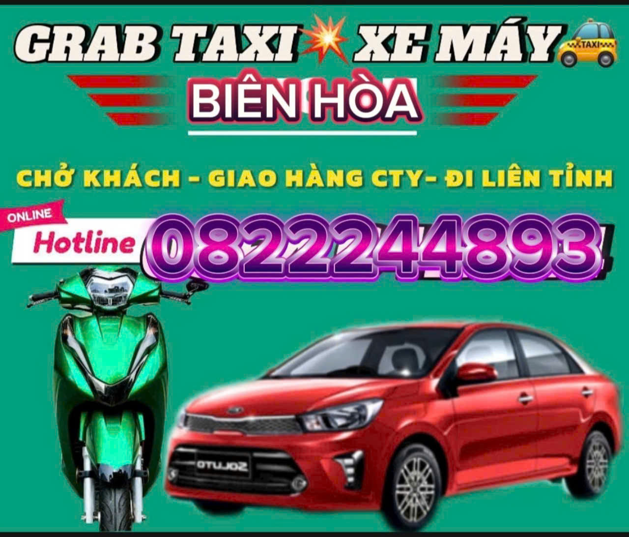 XE ÔM GRAB BÌNH ĐA BIÊN HÒA