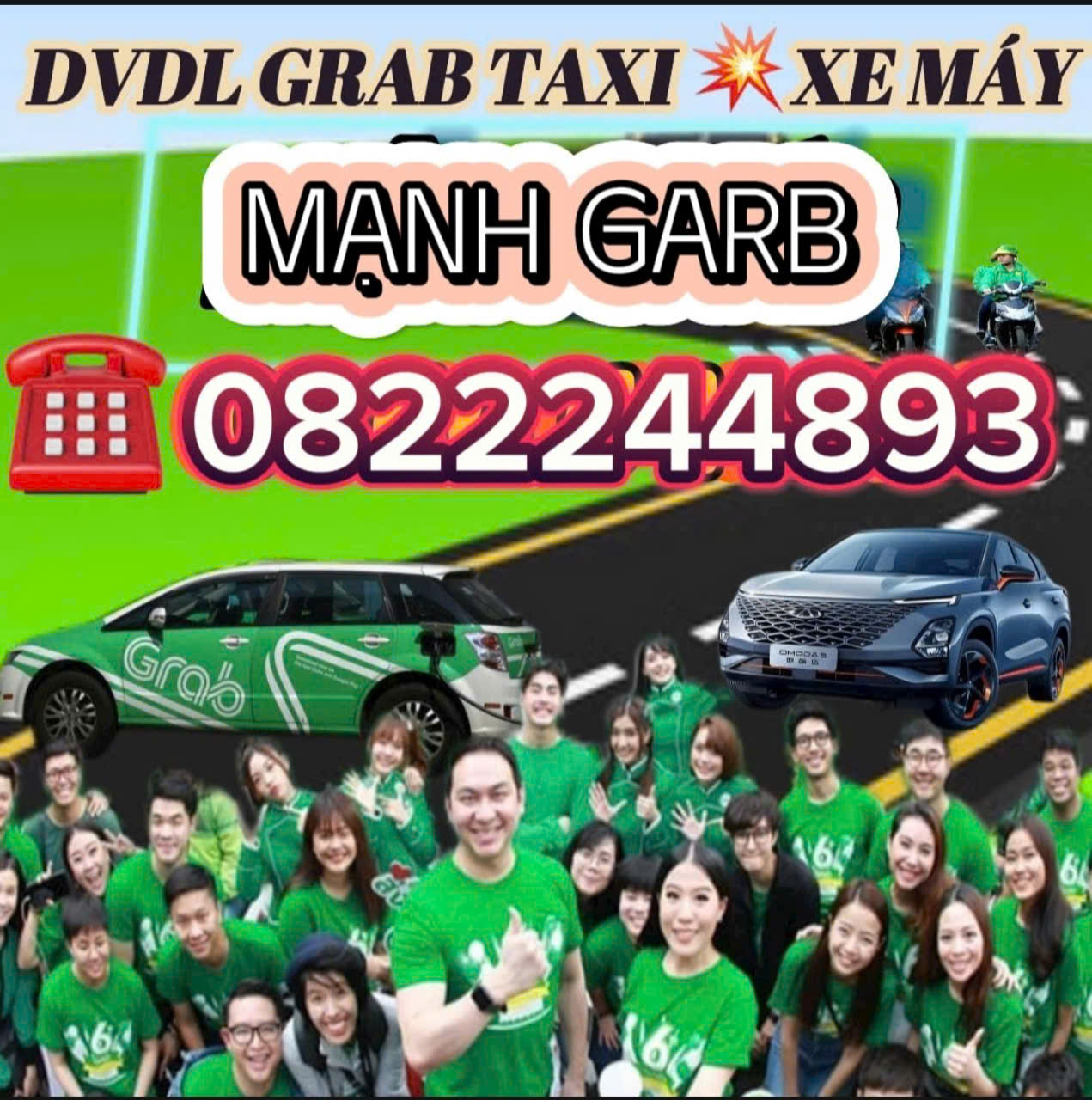 XE ÔM GRAB ĐỨC HÒA THƯỢNG ĐỨC HÒA
