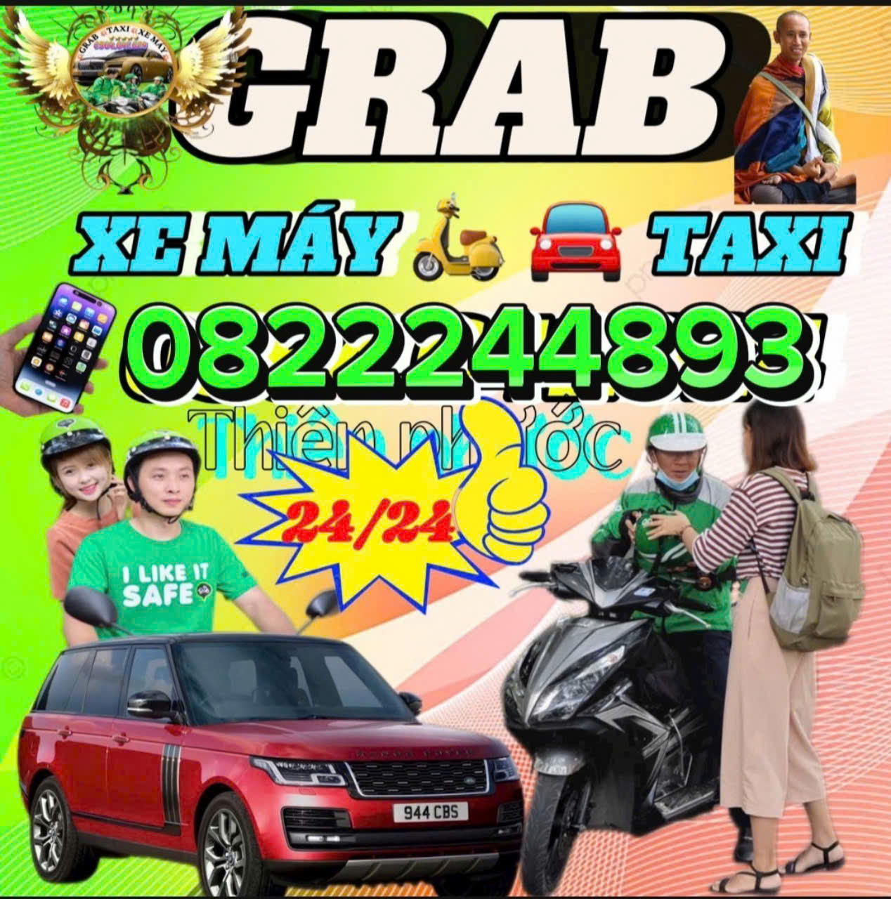 XE ÔM GRAB HỮU THẠNH ĐỨC HÒA