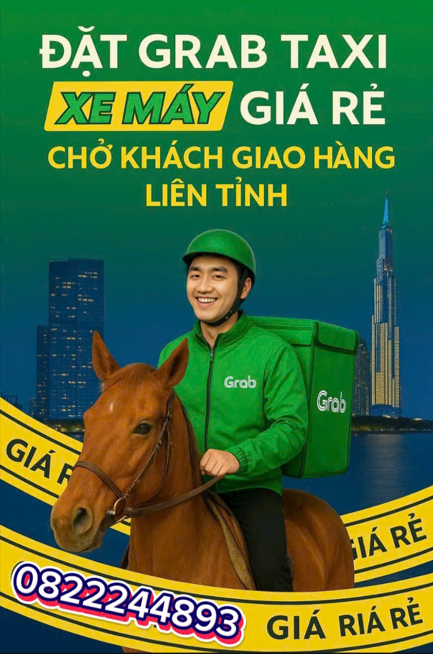 Dịch Vụ Xe Ôm Grab Hòa Khánh Đông Đức Hòa