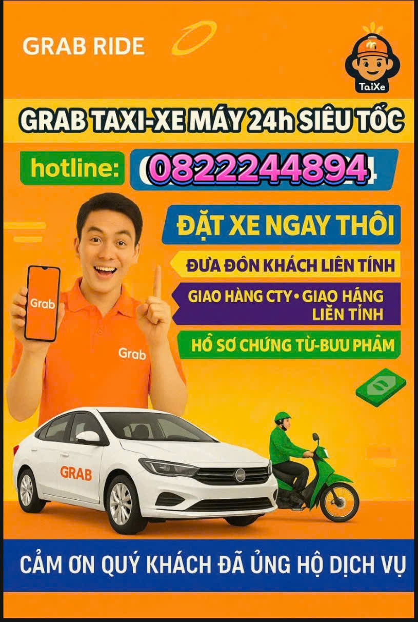 Dịch Vụ XE ÔM GRAB VŨNG TÀU