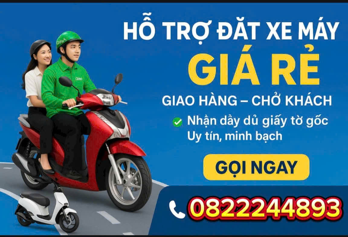 Dịch Vụ XE ÔM GRAB CẦN THƠ