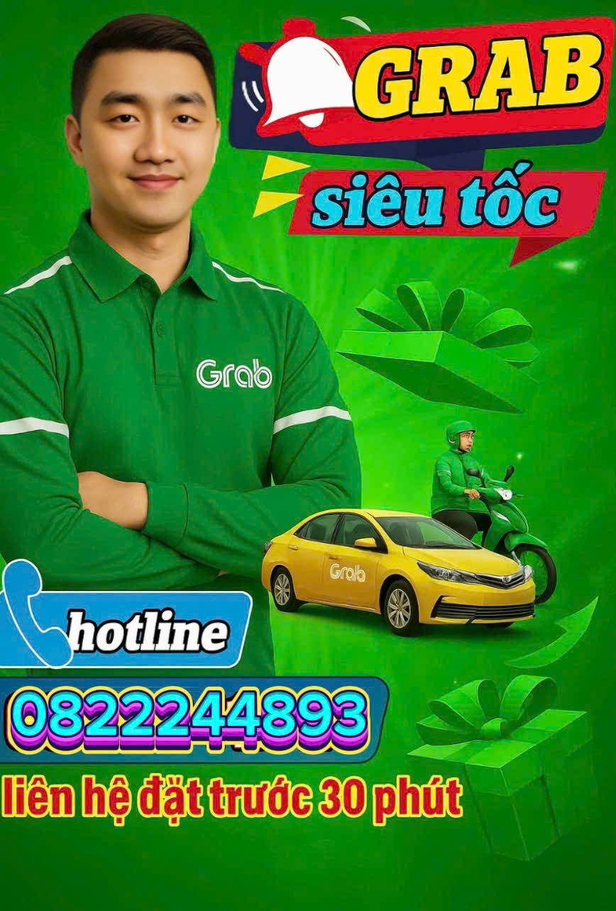 Dịch Vụ GRAB XE ÔM ĐỨC HÒA LONG AN